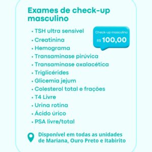 Check-up Masculino - Novembro Azul